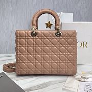 Dior Lady Large Pink 32 x 25 x 11 cm - 4