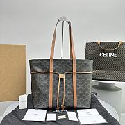 Celine Cabas Drawstring Triomphe Canvas 34.5 x 31 x 16 cm - 1