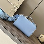 Loewe Mini Camera Bag Blue 19x13x8cm - 4