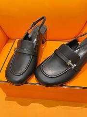 Hermes Infinie 50 Pump Black 5cm  - 3