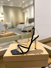 Gianvito Rossi Wonder Sandal Black Heel 10cm - 5