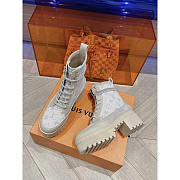 Louis Vuitton LV Laureate Platform Desert Boot White - 3