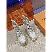 Louis Vuitton LV Laureate Platform Desert Boot White - 2