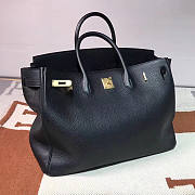 Hermes Birkin Bag 40 Black Gold Togo 40cm - 4