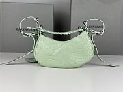 Balenciaga Le Cagole Light Green Crocodile 26cm - 6