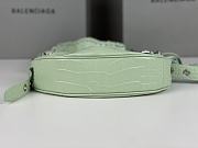 Balenciaga Le Cagole Light Green Crocodile 26cm - 5