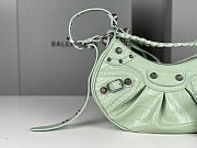 Balenciaga Le Cagole Light Green Crocodile 26cm - 3