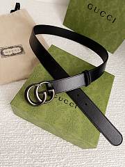 Gucci Black Belt 3cm - 5