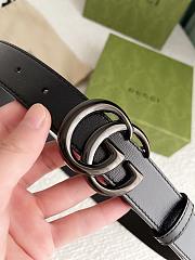 Gucci Black Belt 3cm - 4