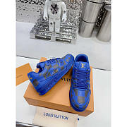 Louis Vuitton LV Trainer Sneakers Blue - 2