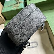 Gucci Ophidia GG Mini Bag Grey 12x18x6.9cm - 5