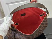 Louis Vuitton LV Graceful PM Damier Brown Red 35x30x11cm - 4