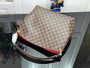 Louis Vuitton LV Graceful PM Damier Brown Red 35x30x11cm - 3