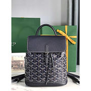 Goyard Alpin Mini Backpack Navy Blue 23x9.5x19cm - 1