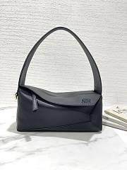 Loewe Puzzle Hobo Bag Black 29x12x10cm - 1