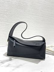 Loewe Puzzle Hobo Bag Black 29x12x10cm - 5