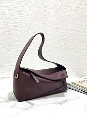 Loewe Puzzle Hobo Bag Red Wine 29x12x10cm - 4