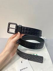 Bottega Veneta Black Belt 3.5cm - 2