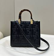 Fendi Sunshine Small Black Tote 25.5x22.5x12cm - 1