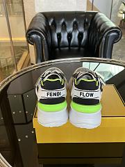 Fendi Flow White Green Sneaker - 3