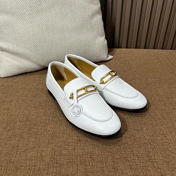 Hermes Colette Loafer White