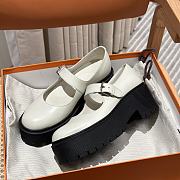 Hermes Hoxton Oxford Shoe White - 4