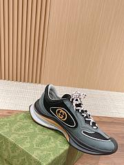 Gucci Black GG Logo Run Sneakers - 5