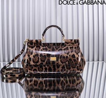 Dolce & Gabbana Kim Large Sicily Handbag 29x18x12cm