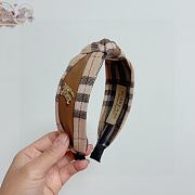 Burberry Brown Hairband - 3