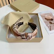 Burberry Brown Hairband - 2