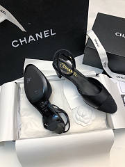 Chanel Slingback Black Sandal 4cm - 2