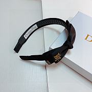 Dior Black Hairband - 2