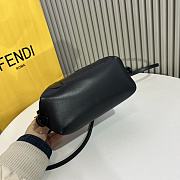 Fendi FF Cube Black Nappa Leather Mini Bag 16.5x13.5x9cm - 5