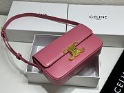 Celine Triomphe Bag Pink 20x10x4cm - 5