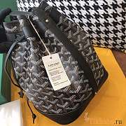 Goyard Petit Flot Bucket Black Size 23 x 15 x 17.5 cm - 3