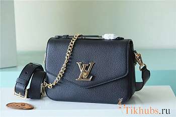 Louis Vuitton LV Oxford Lockme Black 22 x 16 x 9.5 cm