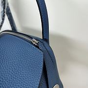 Hermes Lindy 30 Togo Blue 30cm - 4