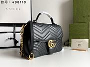 Gucci GG Marmont Small Top Handle Bag 27x19x10.5cm - 5