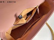 Gucci GG Marmont Small Top Handle Rose Pink Bag 27x19x10.5cm - 3