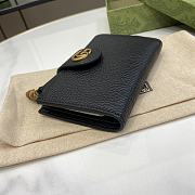 Gucci Medium Double G Wallet With Bamboo 13x8.5x2cm - 2