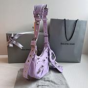 Balenciaga Le Cagole Bag Purple 26x16x10cm - 5