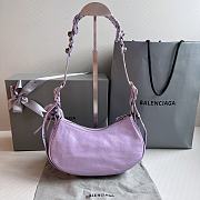 Balenciaga Le Cagole Bag Purple 26x16x10cm - 4