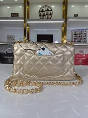 Chanel Flap Bag Gold Bag 20cm - 4