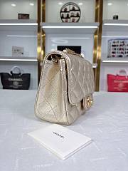 Chanel Mini Flap Bag Gold 17cm - 5