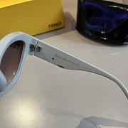 Fendi First Ivory Acetate Sunglasses - 3