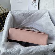 Chanel Flap Bag Pink Caviar 25x17x6.5cm - 4