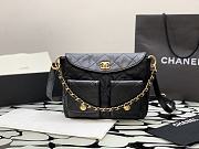 Chanel Hobo Bag Black 30x21x5cm - 1