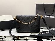 Chanel Hobo Bag Black 30x21x5cm - 5