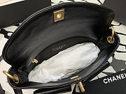 Chanel Hobo Bag Black 30x21x5cm - 4