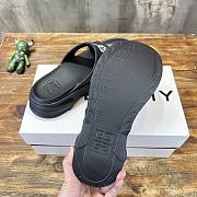 Givenchy Marshmallow 4G Rubber Slide Sandals Black - 2